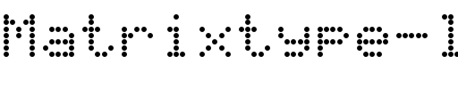 Matrixtype-lxMZX.ttf